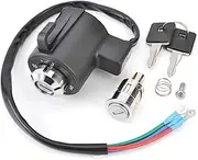 KIADZIE Ignition Switch Lock Key for Harley Davidson XL883 XL1200 XL1200L Sportster 883 1200 FXR FXLR FXRP FXRS FXRT 71441-94 48154-05A