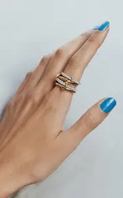 [Spinelli Kilcollin] Halley 18K Yellow Gold and Diamond Ring