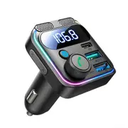 JR-CCB01 48W Dual-Mic Car Wireless FM Transmitter
