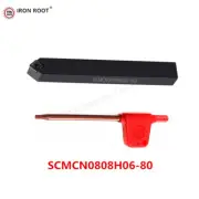1P SCMCN0808H06 -80 CNC Lathe Tools External Turning Tool Holder For CCMT060204