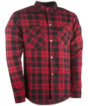 HIGHWAY 21 Marksman Riding Flannel Sm Black/Red #6049 489-1180~2