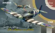 1/48 Spitfire Story: WWII Spitfire Mk Vc Fighter Dual Combo (Ltd Edition Plastic