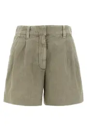 BRUNELLO CUCINELLI Linen Cotton Shorts