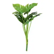 PHILODENDRON SPRAY - 37cm Artificial Branch | Lush Greenery Leaves