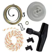 Recoil Rewind Starter Handle Rope Pulley Spring Kit for Stihl 034 036 044 046 Z