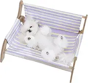 Cat Lounger | Kitten Hammock for Resting,Decorative Stripe Cat Chair Breathable Lounger for Rest and Sleeping Indoor Outdoor Apartment Living