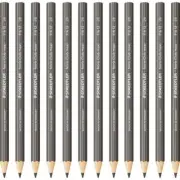 NEW Staedtler 116 12-2B Noris Club Maxi Learner Graphite Pencils 2B Box 12
