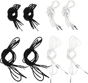 Totority 8pcs Recliner Handle Replacement Elastic Cord Repair Kit for Outdoor Lounge Chairs Easy to Carry Sturdy