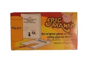 Sealed Box Vintage Pig Mania An original game of chance using pigs as dice 1977