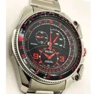 SEIKO MEN'S 7L22-0AZ0 KINETIC CHRONO -New Limited Edition