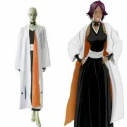 NEW! Bleached BLEACH 2th teams leader Yoruichi Shihouin uniform Cosplay costume