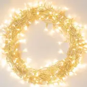 koopower 35ft String Lights 100 LED (Timer, IP65 Waterproof, 8 Modes) Battery...