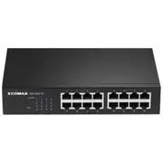 Edimax GS-1016 V2 16 Port 10/100/1000 Gigabit Rack-mount Unmanaged Switch. [GS-1016V2]