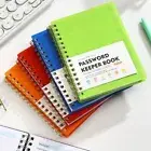 A6 Mini Size Spiral Password Keeper Book With Alphabetical Tabs Notebook Notepad