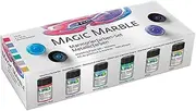 KREUL Magic Marble Paint Set - Metallic Colors, 120 ml (Total), Enamel, Paint Set, Paint