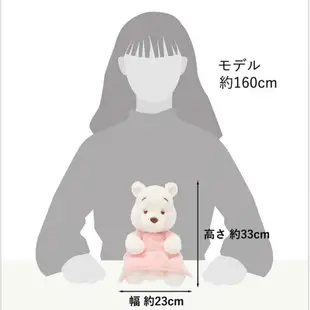 日本🇯🇵直送_Disney迪士尼 店鋪限定 粉色維尼 玩偶/娃娃