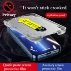 Tempered PRIVACY Glass Screen Protector For iPhone 16 15 14 13 12 11 Pro XS Max