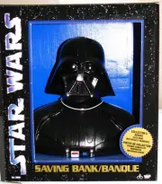 Collectors Series Star Wars Darth Vader Thinkway Coin Bank Vintage