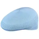 KANGOL Tropic Ventair 504 Ivy Cap 0290BC Summer Flat Driving Hat - Light Blue