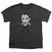 Bloodshot Chibi Kids Youth T Shirt Licensed Valiant Comics Tee Charcoal