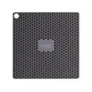 Appetito Silicone Square Trivet - Charcoal