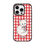 iPhone 16 Pro Impact Case MagSafe Compatible Kitten Ribbon