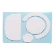1Set Round Curved Edges Feet Skates Pad for GPROX Superlight