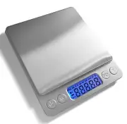 Food Scale Digital Weight 3000g/0.1g Oz Grams and Ounces Kitchen Scale for Co...