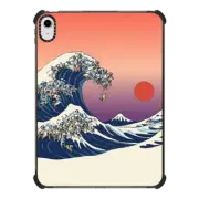 iPad 10.9-inch (10th gen) iPad Impact Case The great wave of pug
