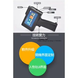 免運 手持噴碼機 噴墨打標機 自動雷射打碼機 智能日期標示機 流水號打碼機 小型日期印字機 數位可調式噴印機P6765