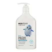 ecostore Baby Body Wash & Shampoo - Fragrance Free | Flora & Fauna AU