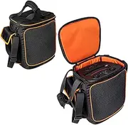 [Hzycwgone] Carry Case Tote Bag Portable Travel Rugged Speaker Cover for JBL Partybox Encore 2 (2025) Wireless Bluetooth Party Speaker with Wireless Mic,Black