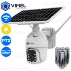 Wireless Security Camera Solar Outdoor Battery PTZ CCTV Home Alarm System