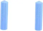 Tofficu 2pcs Unique Pencil Toppers Decorative Sets Boys and Girls Chew Toys Silicone Erasers Sensory Stimulation Supplies