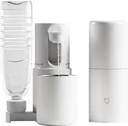 New Xiao MI MIJIA Portable Instant Hot Water Dispenser, 2000W Mini Water Dispenser with 5 Temperature & 3 Water Outputs, Bottled/Bucket Dual Purpose, LED Screen, for Travel/Hotel/Office/Dorm (White)