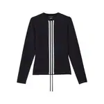[Y-3] Y-3 Three-stripe Long-sleeve Sweatshirt M BLACK