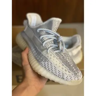 【S.M.P】Adidas Yeezy 350 Boost V2 Static 反光 透明 白天使 EF2905