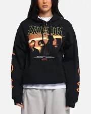[BAD OMENS] Bad Omens Fire Starting Hoodie Pepper - Size S S Pepper
