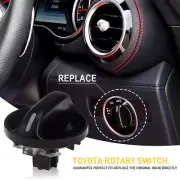 Control Knobs of Heater A/C Temperature HVAC Fan For For 2000-2006 Toyota Tundra (for: Toyota)