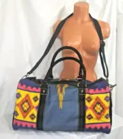 TIGERBEAR REPUBLIK AZTEC Lg Gym Bag Duffel Tote Bag NWT