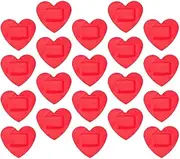 HONMEET 20pcs Heart Shaped Bandage Sticker Tape Patches First Aid Breathable Care