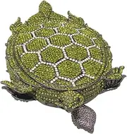 [DJBM] Chic Turtle Rhinestone Clutch Sparkle Women Crystal Evening Bags for Wedding Party Animal Diamond Minaudiere Handbag