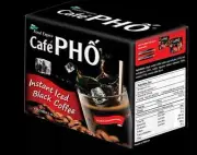 Cafe Pho Instant Iced Black Coffee 9 Sachets x 16g ( Pack of 24 )~12/11/2025