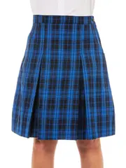 Snr Navy/Royal Tartan Skirt