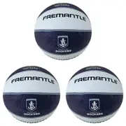 3x AFL Basketball Size 5 Sports Indoor/Outdoor Game Training Ball Fremantle
