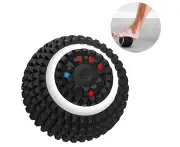 Vibrating Massage Ball Speed High-Intensity Fitness Yoga Massage Roller, Relieving Muscle Tension -Black