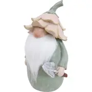 LVD Resin Gnome Figurine Home/Garden Ornament Display Decor 10x18cm Tomte