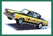 AMT 1/25 1966 Plymouth Barracuda "Hemi Under Glass"