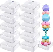 Balloon Arch Stands Base, Heavy Weight Water Bag for Balloon Column Stand and Balloon Arch Set, 10 Pcs Water Fillable Base for Party Wedding Graduation Birthday Decor