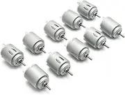 [DollaTek] 10Pcs DC Motor 140 Mini Electric Motor DC 3-5V 6300 RPM for DIY Toys